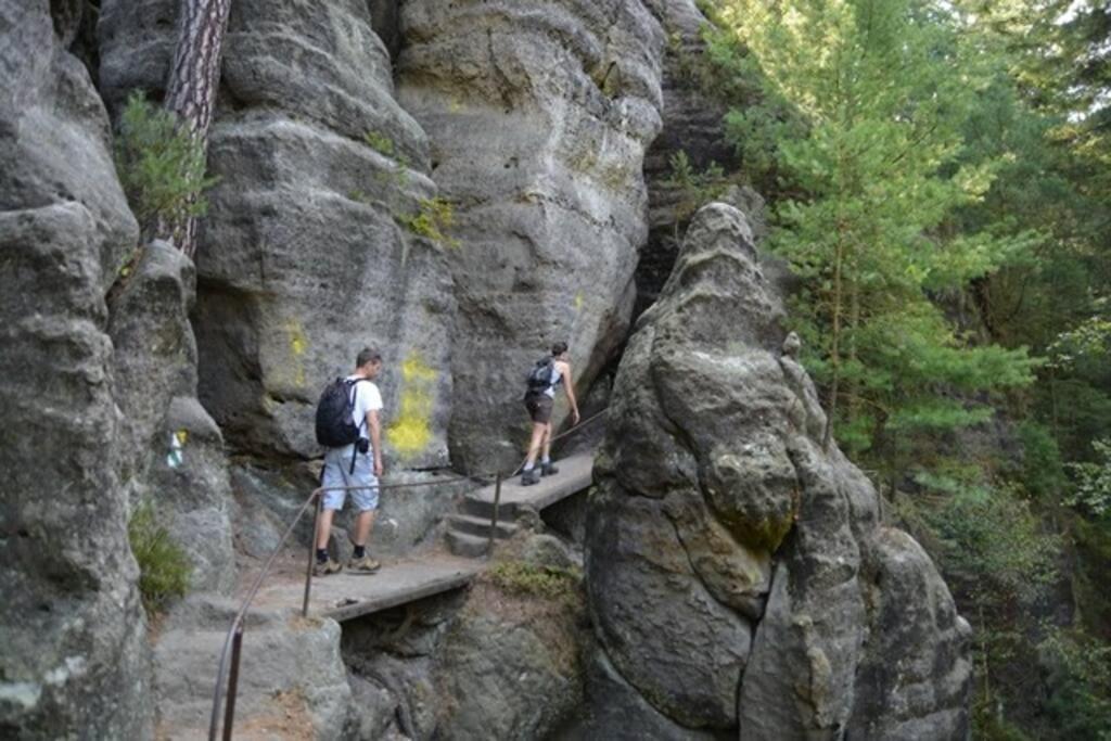 Brana Do Ceskeho Svycarska - Raj Cyklostezek Stare Krecany Esterno foto